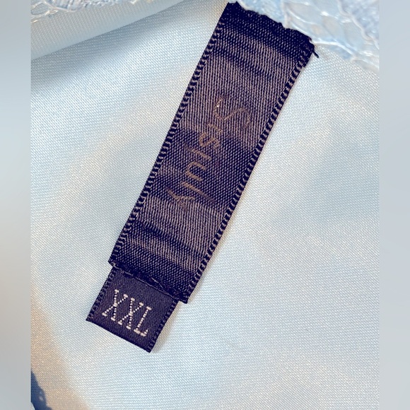 Blue Lace Cocktail Dress - Picture 8 of 8